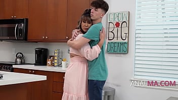 Misty Meaner and Ethan Seeks indulge in step-mom's wild anal desires