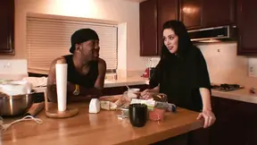 Step mom gets huge BBC in her tight pussy