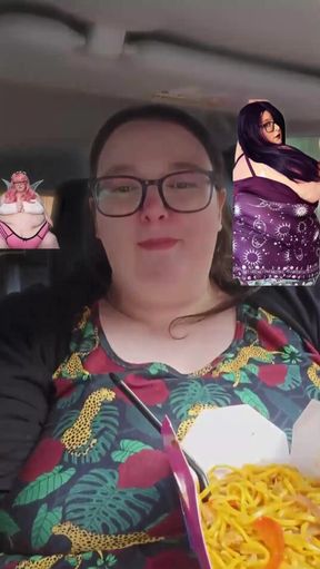 SSBBW Indulges in a Tasty Treat