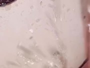 After orgasm self torture