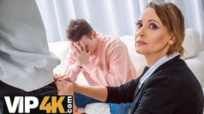 Horny Math Teacher Fucks Up And Gets Screwed By Debt Collector