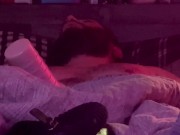Husband fills fleshlight