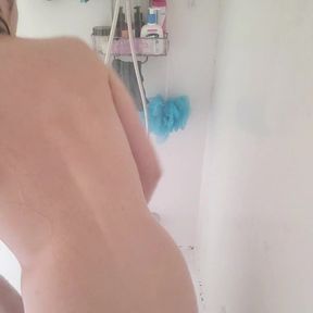 Caught Masturbating in Shower Cam