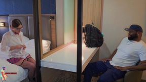 Bella Blake Tutors Chocolatebeast & Gets Her 1st Black Cock Ever