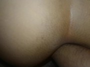 Milf puta, si masturba adentro de conchi y con un big dildo... Triple vaginal con creampie