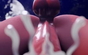 Serge3dx Intense Hardcore Sex: Hot Slut Sucking Massive Cock, Deep Throat, and Creamy Anal