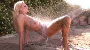 Big titted Kelly Madison gets sun baths