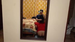 mi madura cristiana es adicta a mi verga, su esposo esta trabajando y no sabe nada
