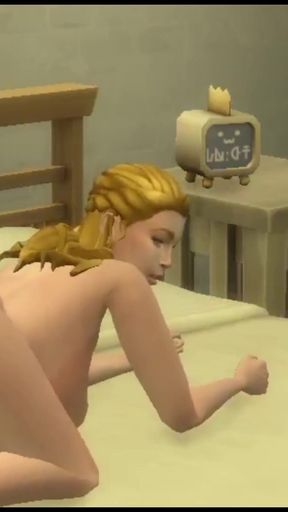 The Blissful Simmers Cheating Husband Fucks Maid While Wife Is Home