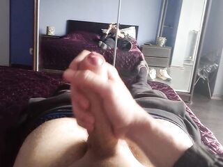 POV: Bulgarian 18 Year Old Cumming after Masturbation