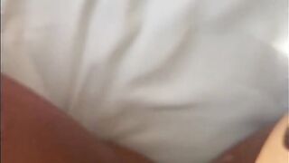 Fucking My Tight Blasian Vagina Before Roomate Getting out of the shower