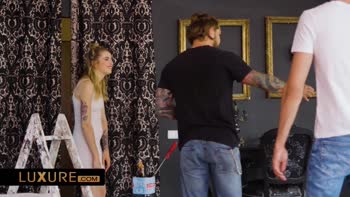 Lala's Blonde Ambition: Double DP Threesome Delight