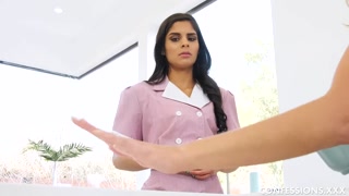 Big Boob Brooklyn thinks Katya Fucked her Hubby So She Inspects Her Pussy