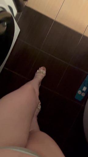 POV: Walking in Heels in the Apartment