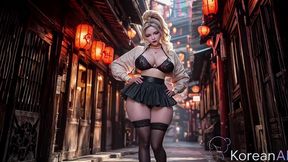 this modest chinese girl turned into a dirty horny bitch when my cock went into her balls deep [ai]