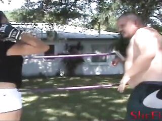 Another Punishment Beating For Mikaelas Slave - No Mercy
