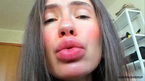 Bratty Girl Lip smelling JOI CUSTOM