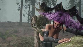 tree monster fucks witch