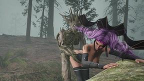 tree monster fucks witch