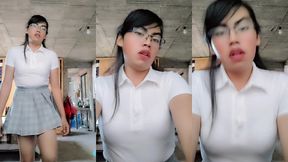 otro video de mi como colegiala dandote sentones
