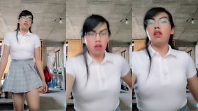 otro video de mi como colegiala dandote sentones
