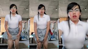 otro video de mi como colegiala dandote sentones