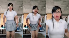 otro video de mi como colegiala dandote sentones