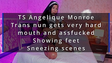TS Angelique Monroe - Webcam show from February 22, 2025