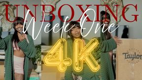 Unboxing Gifts Week 1 in 4K