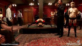 ”House slave & her bestfriend suck huge dick”