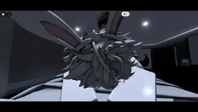 Femboy Bunny Bends Over for Alphas Thick Load — Steamy Gay Furry Passion 18+