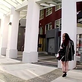 A Mature Lesbian with Piercing