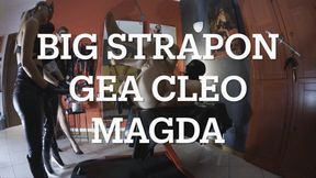 GEA DOMINA - BIG STRAPON WITH GEA, CLEO AND MAGDA (MOBILE)