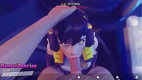 Steamy Gay Hentai Face-Fuck Battle Ignites with Raw Passion and Power