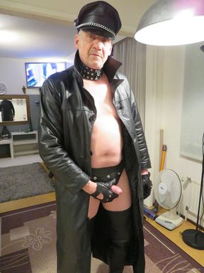 finnish leather gay shoots cum