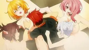 Teens Battle Monsters Then Strip Bare in Steamy Super HxEros Uncut Adventure