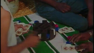 Grovt sex grovt, ansiktsprut, par, svart, deep throat, kukar – tatuerad Flex-Deon Blake, stor svart kuk analt knullad