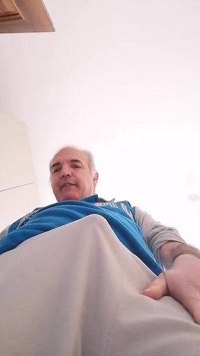 You Hear the Sound of My Hand Jerking All Over My Hard, Swollen Cock