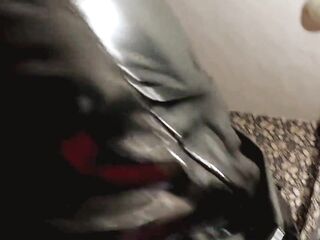 Shiny Lengthy Jacket Seduction – Underneath Sheet POV and Ribald Bedroom Dream