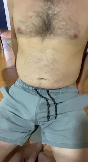Masturbation and two cum