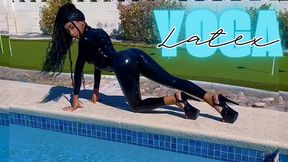 Latex-Flexibility (poolside worship)