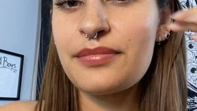 SaigeKiljoy Lip Curling