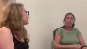 French Dommes Destroy Hubby Ass Piss Fisting Gagging Whip