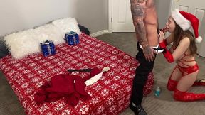 my horny christmas morning