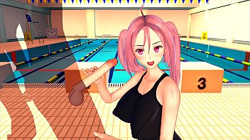 Swimming is a healthy sport 3D hentai