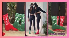 Nike Xmas Sock Cock Crush I Savage Sisters