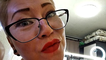 Aimee Hot MILF - Funny pussy games with beloved husband .!. ))
