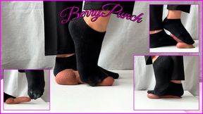 Very Worn Socks Cock Trampling - Sockjob - Cockbox - Cock Crush - Cum Socks - Foot Fetish - 1080HD