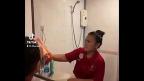 Ditaya wipes it clean. #asian #porn #sexy #mature #nsfw #sexy #mommy #roleplay #taboo #fetish #asmr #kink #manyvids