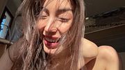 Ruth Lee's Delicious Pussy Gushing Squirt Everywhere While Fucking Her Ass